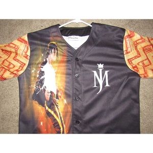 Michael Jackson Baseball Tee